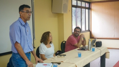 SEEF participa de encontro da CUT-SC sobre novas tecnologias e o futuro do trabalho
