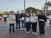 Presidente do SEEF participa de ação de distribuição de jornal da CUT-SC em Florianópolis
