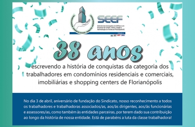 SEEF 38 ANOS!