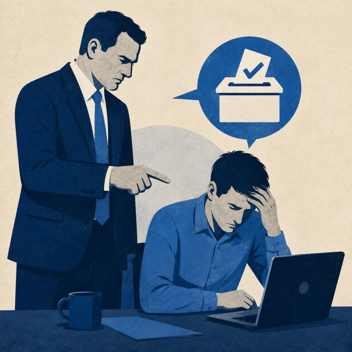 Justiça do Trabalho chama atenção para assédio eleitoral