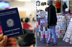 Renda cai e número de trabalhadores informais é recorde, mostra pesquisa IBGE