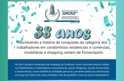 SEEF 38 ANOS!