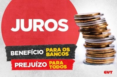 Taxa de juros de 13,75% favorece apenas 1% dos mais ricos e trava a economia