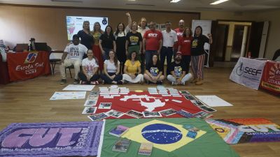 SEEF participa do terceiro módulo da Formação de Dirigentes da CUT-SC