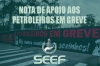 Nota de apoio aos petroleiros em greve