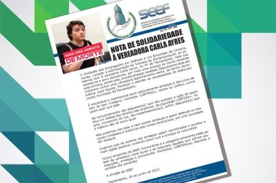 NOTA DE SOLIDARIEDADE À VEREADORA CARLA AYRES
