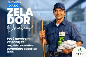 Dia do Zelador: reconhecimento, valorização e direitos para quem cuida dos nossos espaços